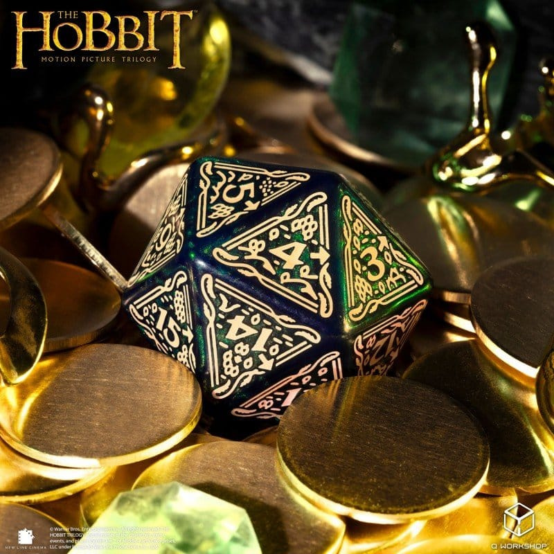 The Hobbit Spindown Jumbo Die Tideborn TCG D20 1