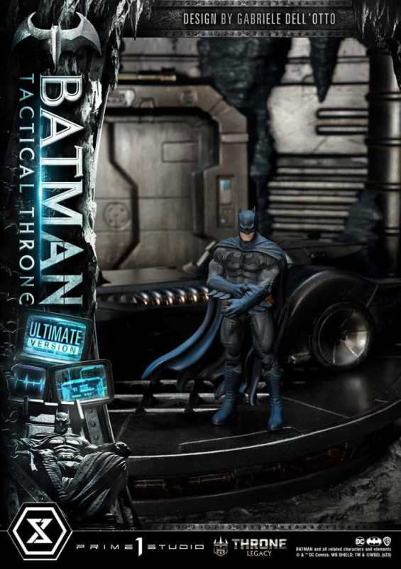DC Comics Throne Legacy Collection Statue 1/3 Batman Tactical Throne Ultimate Version 57 cm 13