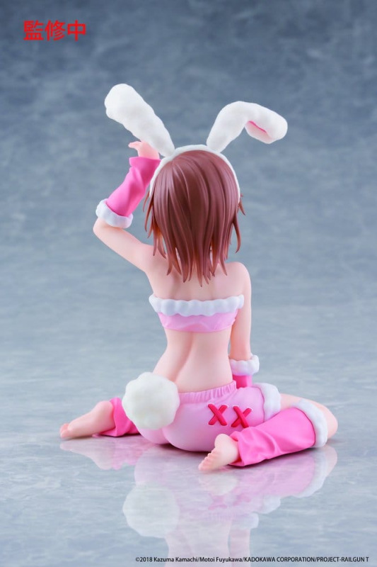 A Certain Scientific Railgun Moflock PVC Figure Mikoto Misaka (Fluffy Bunny Ver.) 13 cm 10