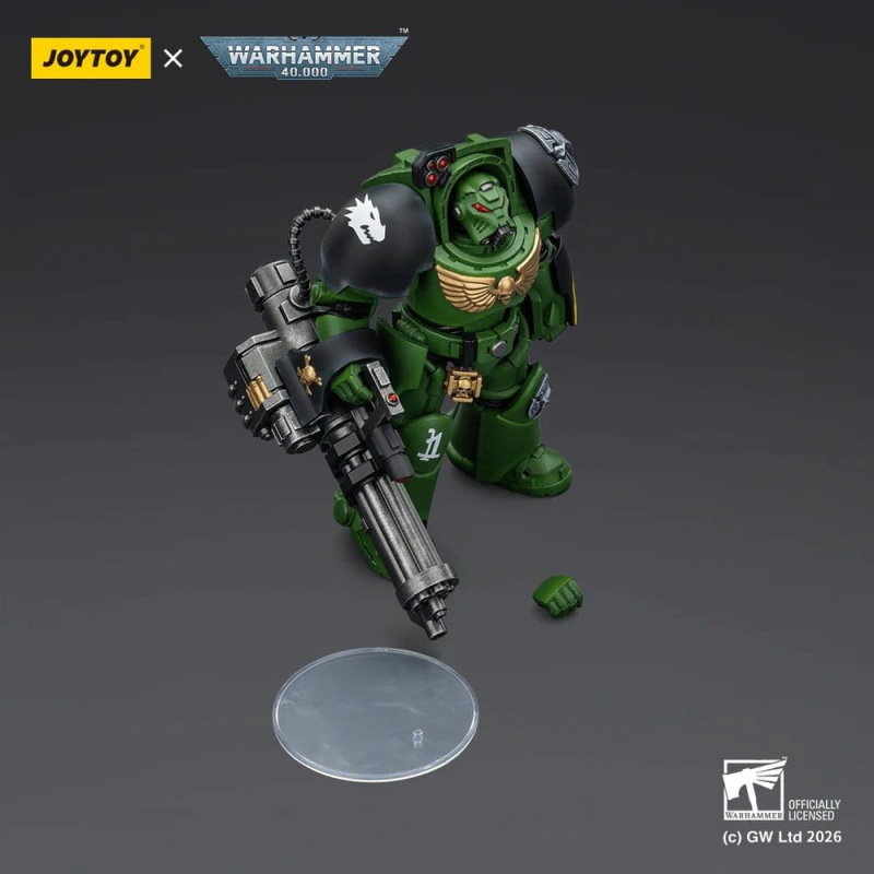 Warhammer 40,000 Action Figure Salamanders Terminator 3 with Power Fist and Assault Cannon 14 cm 2
