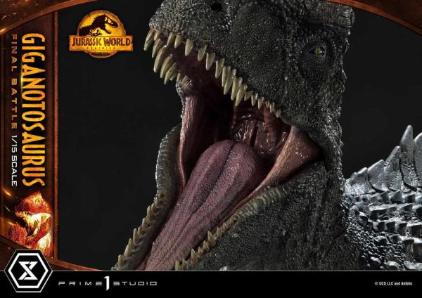 Jurassic World Dominion: Giganotosaurus Final Battle Regular Version 1/15 Statue - Prime 1