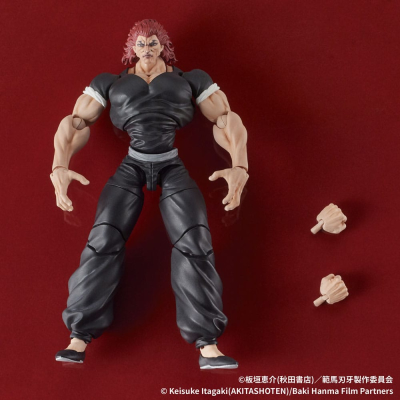 Baki Hanma Digaction Action Figure Yujiro Hanma 7 cm 9