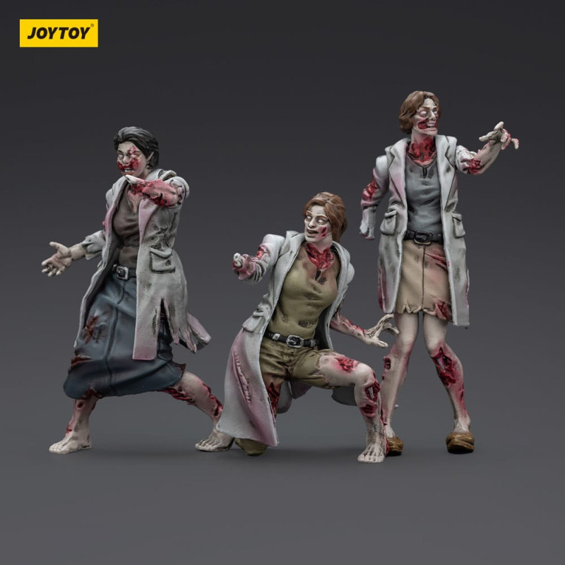Zombie Dark Source Action Figures 3-Pack Medics 8 cm 5