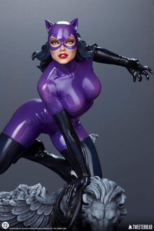 DC Comics Maquette 1/4 Catwoman (Purple Edition) 47 cm 9