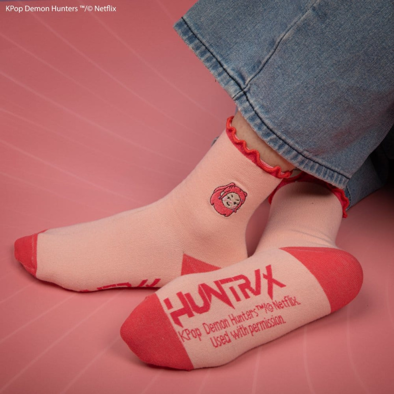 KPop Demon Hunters Socks Set of 3 HUNTR/X 2