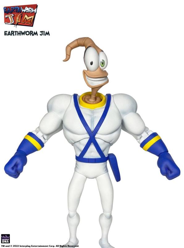 Earthworm Jim Action Figure Wave 1: Earthworm Jim & Snot 15 cm 13