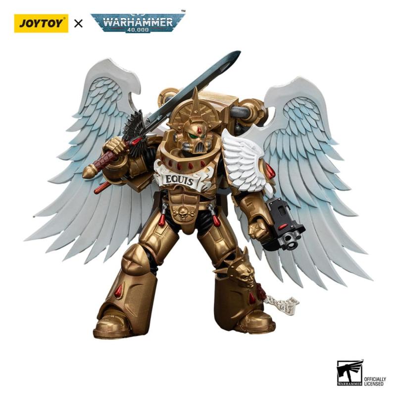 Warhammer The Horus Heresy Action Figure 1/18 Blood Angels Sanguinary Guard with Encarmine Sword 2 1