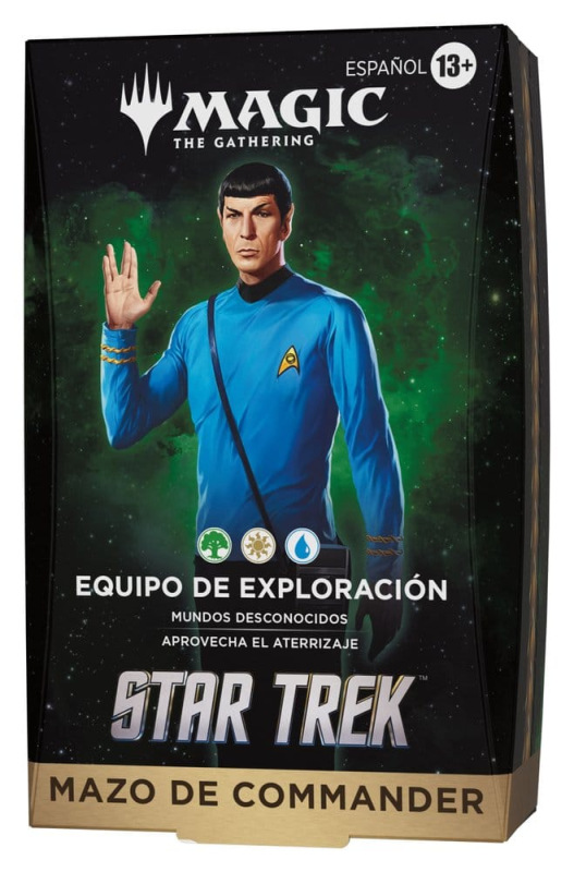 Magic the Gathering Star Trek Commander Decks Case (4) spanish 2