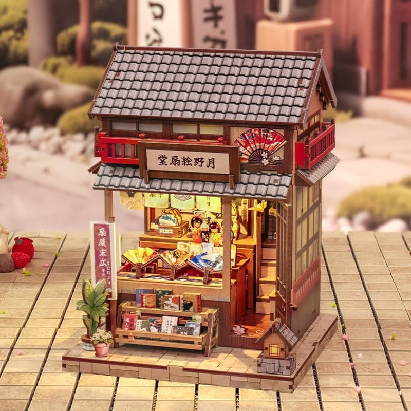 Miniature House Model Kit Tsukino Eogi-dou 19 x 14 cm 11