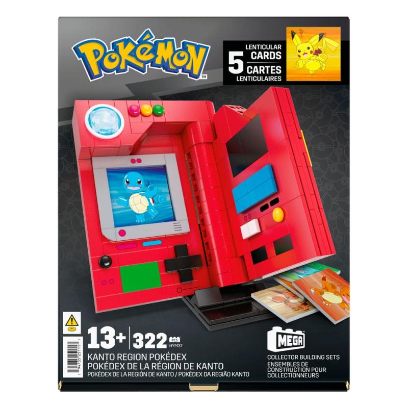 Pokémon MEGA Building Kit Kanto Region Pokédex