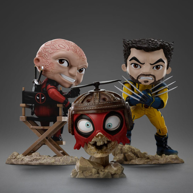 Deadpool & Wolverine Mini Co. PVC Figure Deadpool Unmasked 13 cm 10