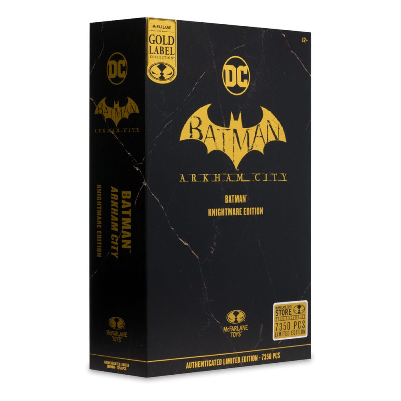 DC Multiverse Action Figure Batman (Arkham City) Knightmare Edition (Gold Label) 19 cm 9