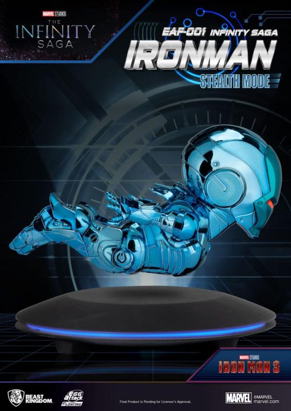 Marvel: Ironman Stealth Mode 16 cm The Infinity Saga Mini Egg Attack Figures - BKT