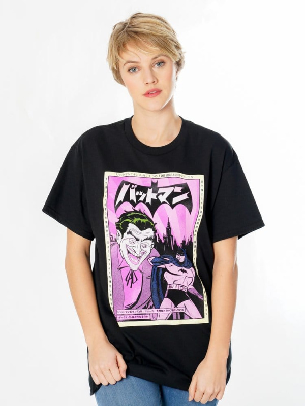 Batman T-Shirt Joker Anime Poster Size XL 4
