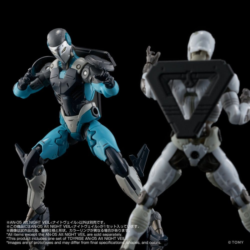 Altered Nano Action Figure An-05 Alt Night Veil 10 cm 5