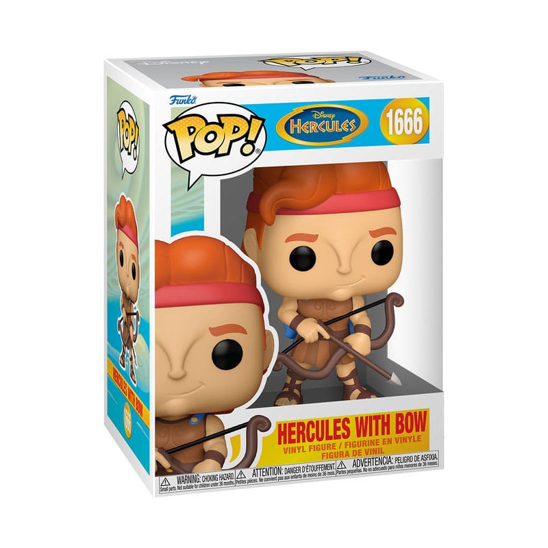 Hercules 25th Anniversary POP! Movies Vinyl Figure Hercules with Bow 9 cm 1