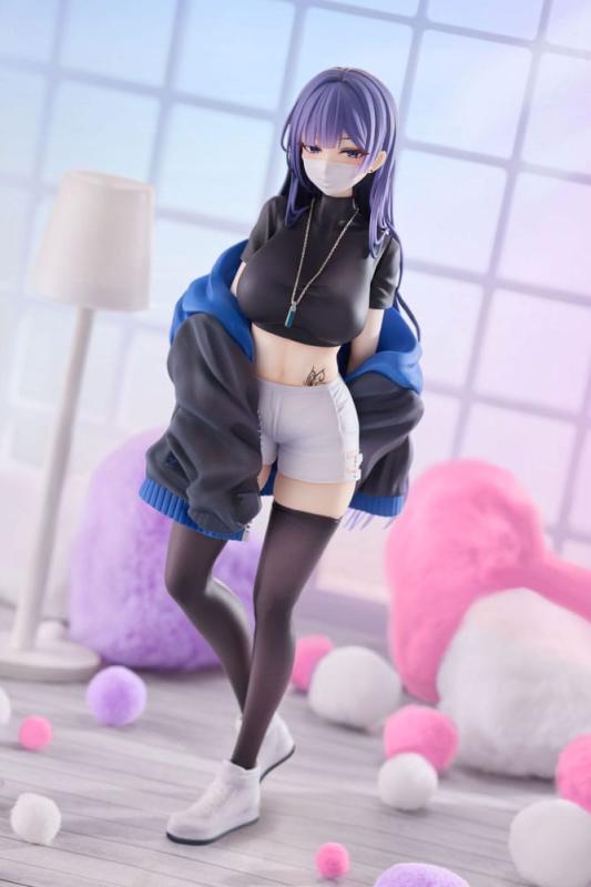 Original Character PVC Statue 1/7 Mask Girl Yuna 24 cm