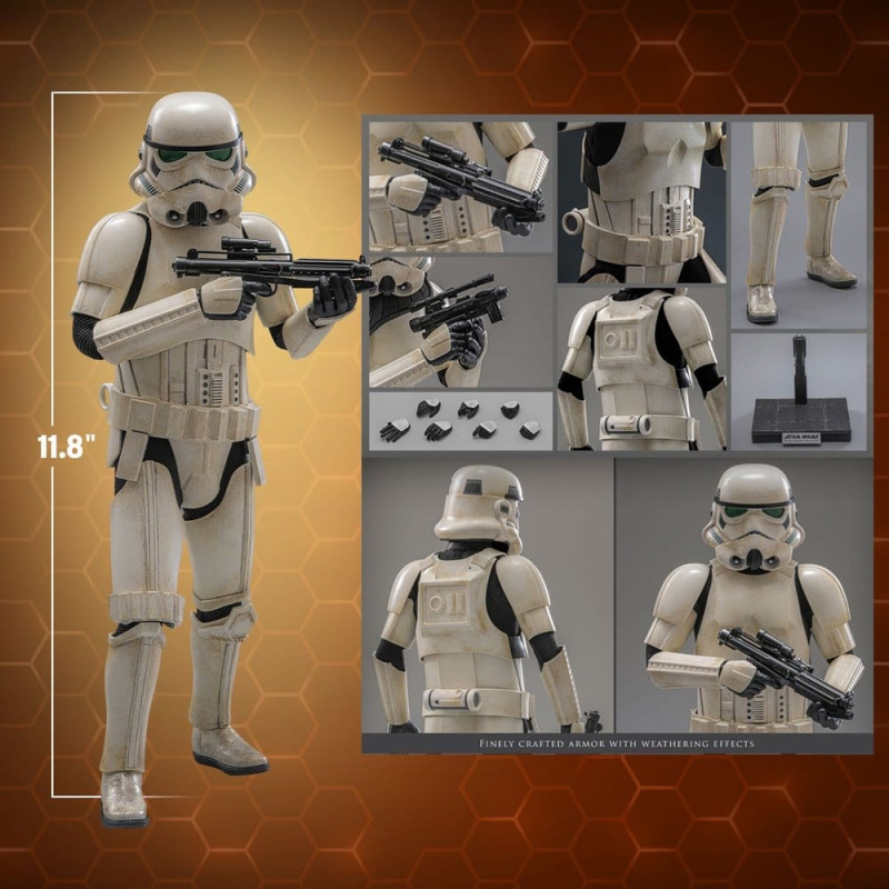 Star Wars: The Mandalorian & Grogu Movie Masterpiece Action Figure 1/6 Imperial Remnant Stormtrooper 13