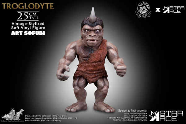Ray Harryhausen Soft Vinyl Statue Troglodyte (Vintage-Style) 25 cm 7