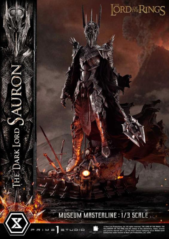 Lord of the Rings Museum Masterline Series Statue 1/3 The Dark Lord Sauron 117 cm