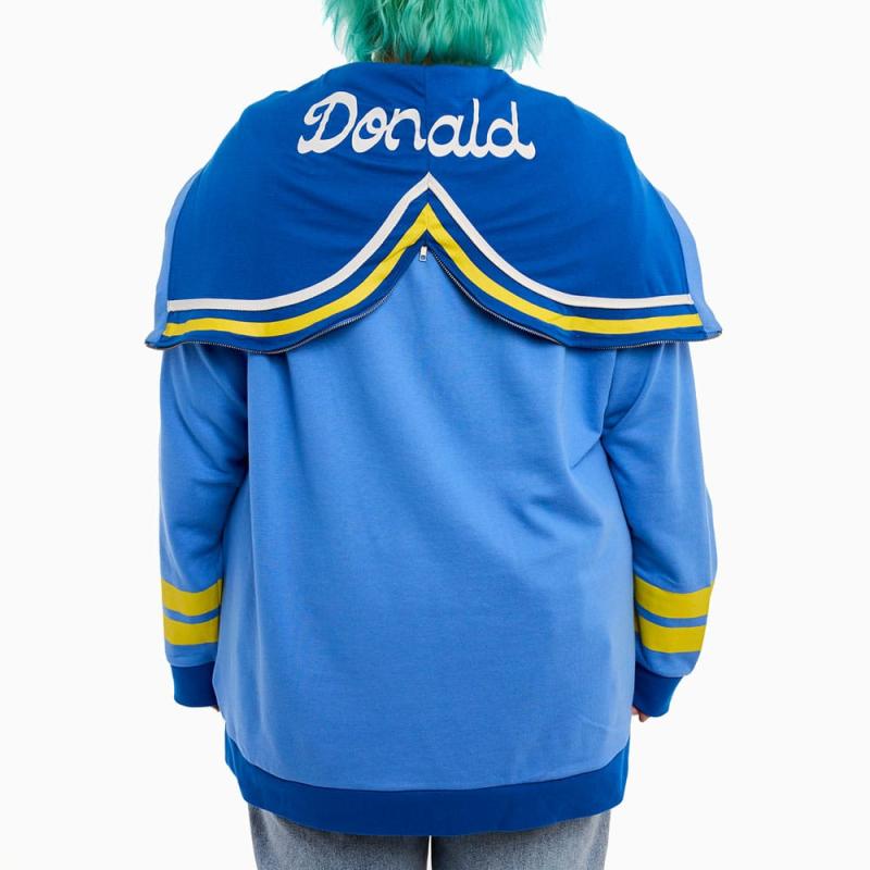 Disney by Loungefly hooded jacket Unisex Donald Duck 90th Anniversary Size XL