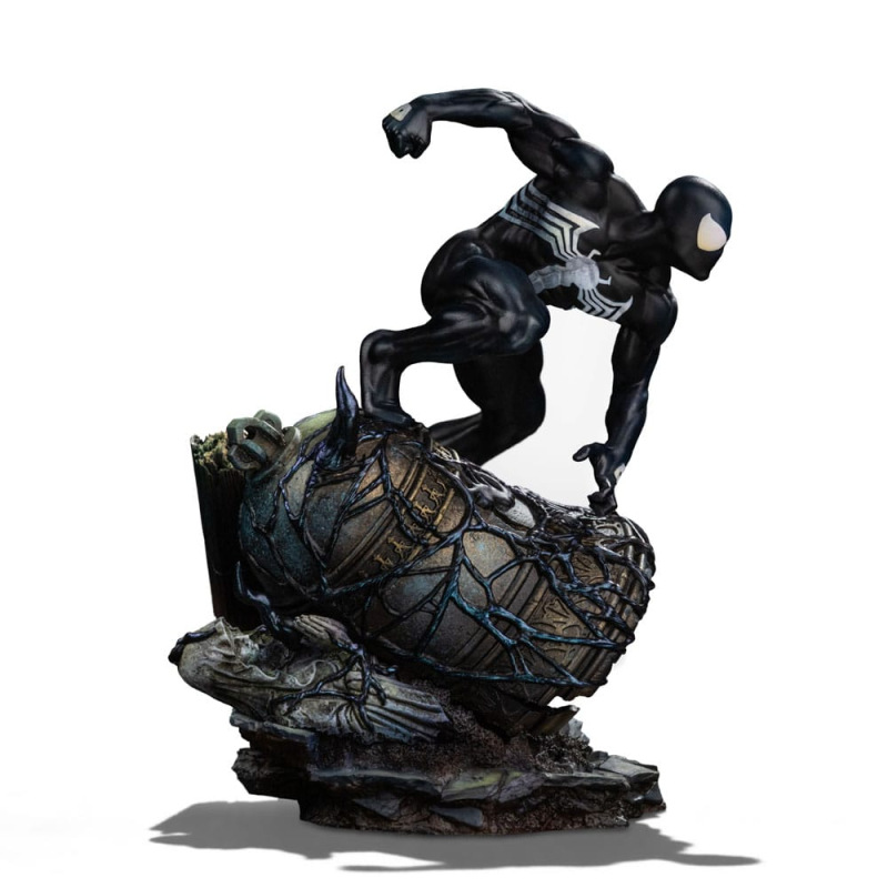 Marvel BDS Art Scale Statue 1/10 Spider-Man Black Costume 20 cm 2