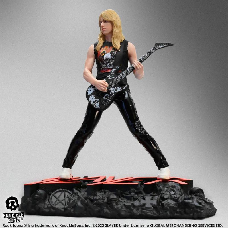 Slayer Rock Iconz Statue 1/9 Jeff Hanneman II 22 cm 7