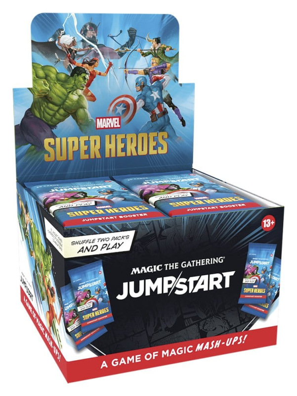 Magic the Gathering Marvel Super Heroes Jumpstart Booster Display (24) english 4