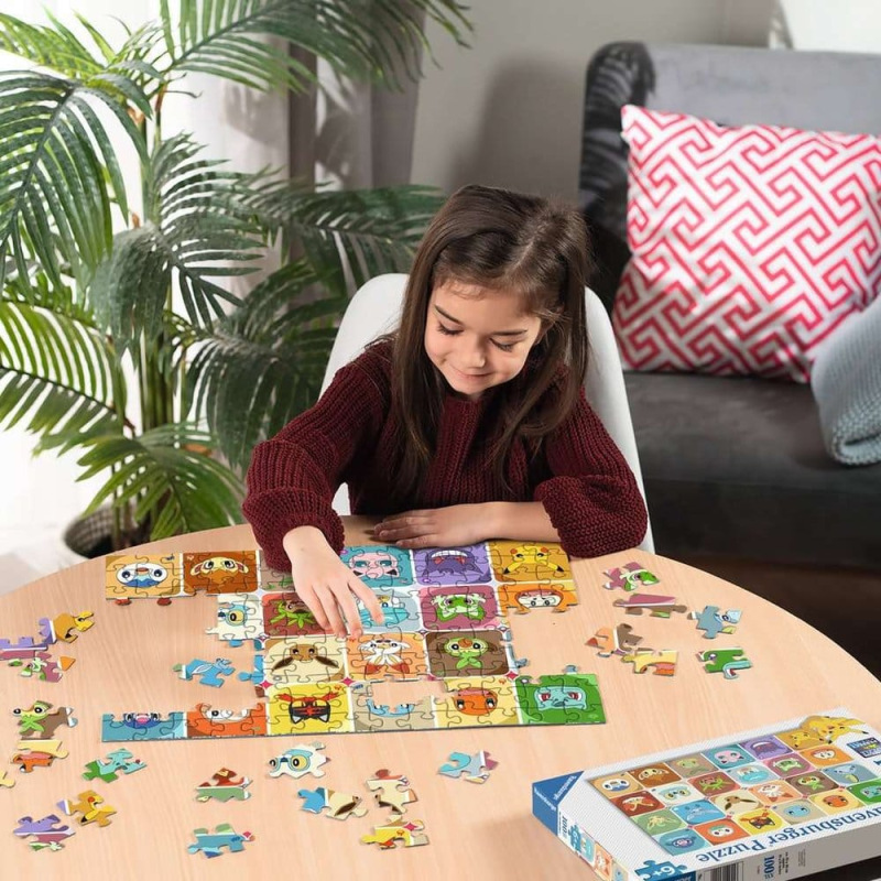 Pokémon Children's Jigsaw Puzzle Pokémon Faces (100 Pieces XXL) 3