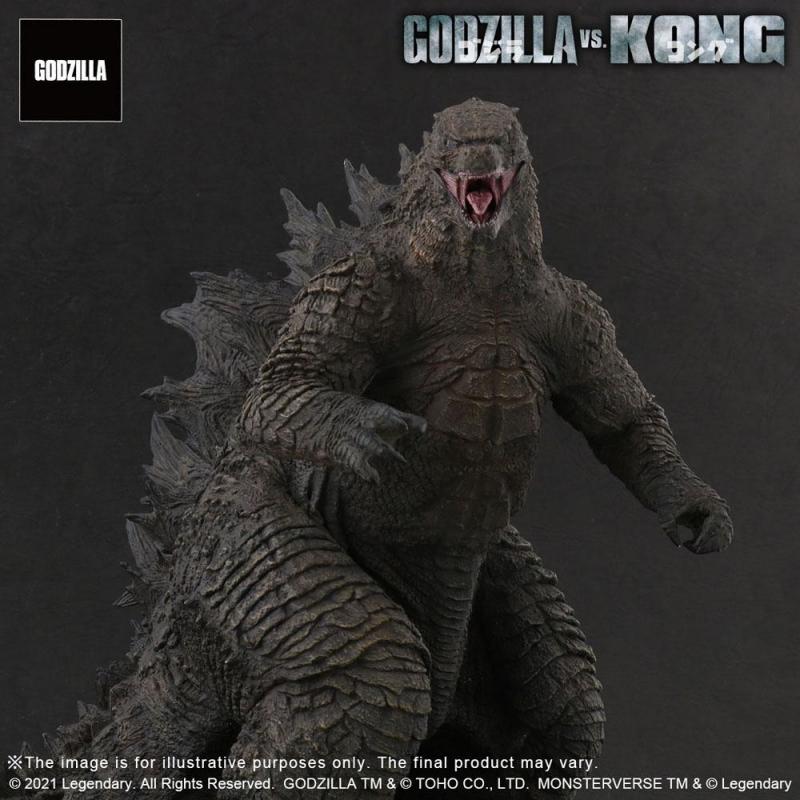 Godzilla vs. Kong 2021: Godzilla 26 cm TOHO Large Kaiju Series PVC Statue - X-Plus