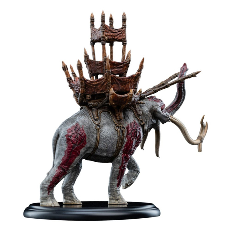 Lord of the Rings Mini Statue Mumak in Battle 17 cm 6