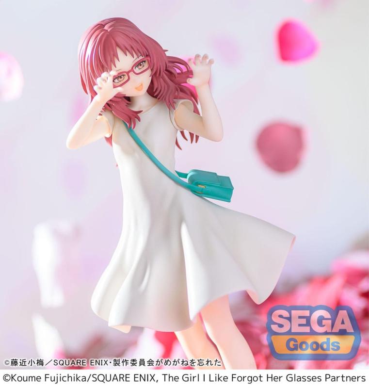 The Girl I Like Forgot Her Glasses Luminasta PVC Statue Ai Mie Plain Clothes Ver. 18 cm 2