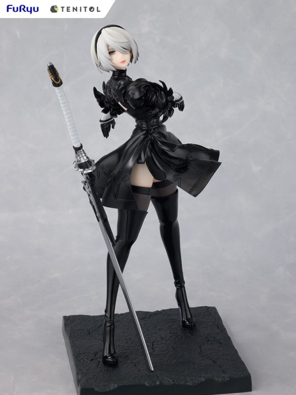 NieR:Automata Tenitol PVC Statue 2B Ver1.1a 22 cm 4