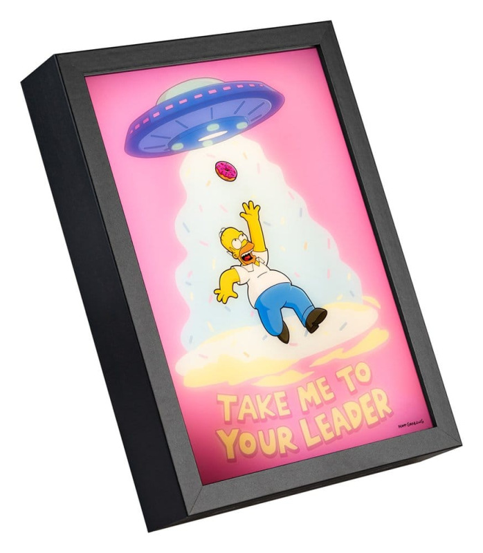 The Simpsons Framed LED Poster 20 x 28 cm 7