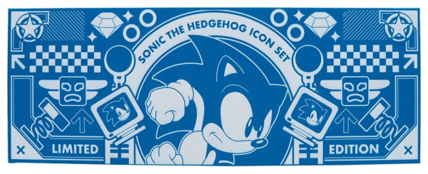 Sonic the Hedgehog Replica Commemorative Icons Set Limited Edition 10 x 28 x 4 cm 6