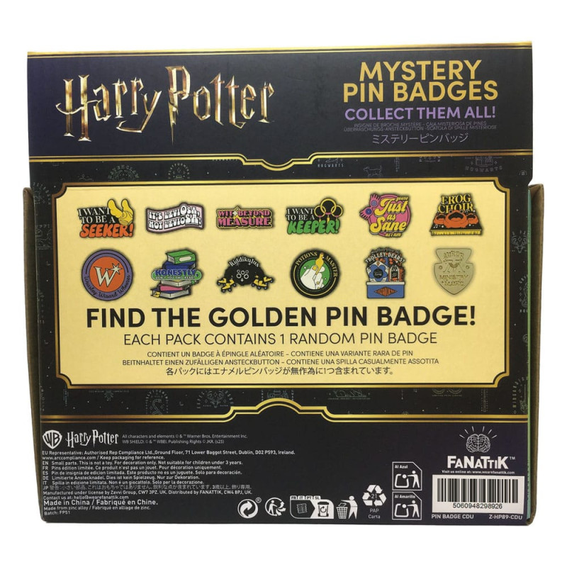 Harry Potter Pin Badge Mystery Pin Badge Display (12) 1