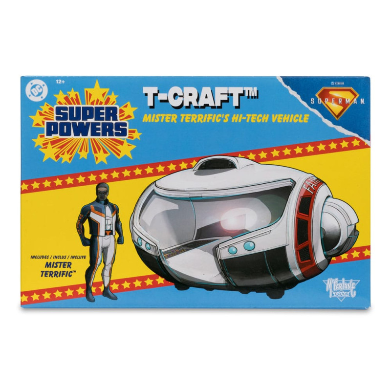 Superman (2025) DC Direct Super Powers Action Figure with Vehicle Mr. Terrific & T-Craft 6