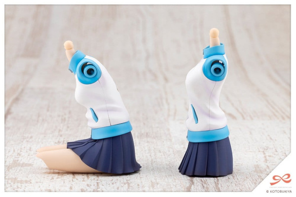 Sousai Shojo Teien Plastic Model Kit 1/10 Rui Saotome Touhou High School Tracksuit 16 cm 8