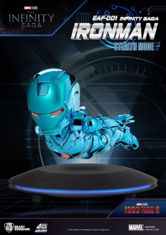Marvel: Ironman Stealth Mode 16 cm The Infinity Saga Mini Egg Attack Figures - BKT