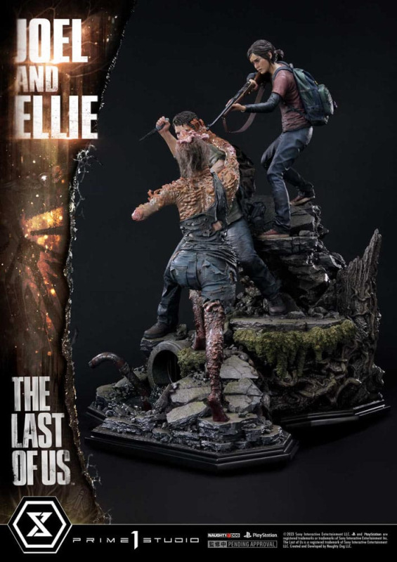 The Last of Us Part I Ultimate Premium Masterline Series Statue 1/4 Joel & Ellie (The Last of Us Par 4