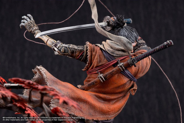 Sekiro: Shadows Die Twice PVC Statue 1/7 Wolf 42 cm 11