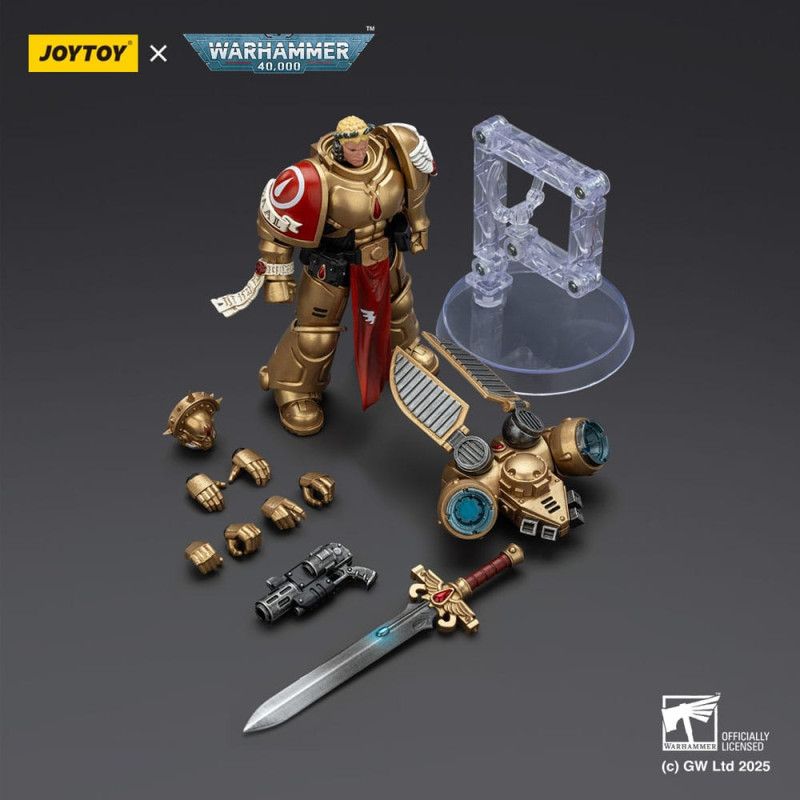 Warhammer 40,000: Combat Patrol Blood Angels Action Figure Sanguinary Guard 1 with Inferno Pistol an 6