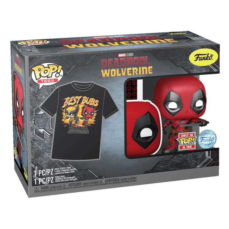 Deadpool POP! & Tee Box Heavy Metal 2
