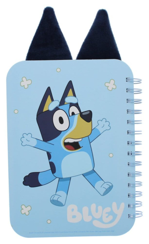 Bluey Plush Notebook Blue 1