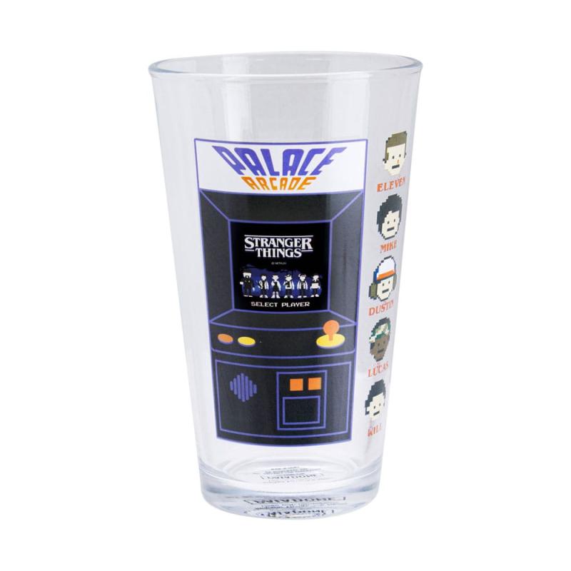 Stranger Things Drinking glass with thermo effect Arcade 400 ml 5
