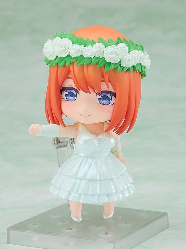 The Quintessential Quintuplets Nendoroid Action Figure Yotsuba Nakano: Wedding Dress Ver. 10 cm