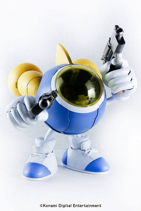 TwinBee Rainbow Bell Adventure Plastic Model Kit TwinBee Update Version 10 cm 5
