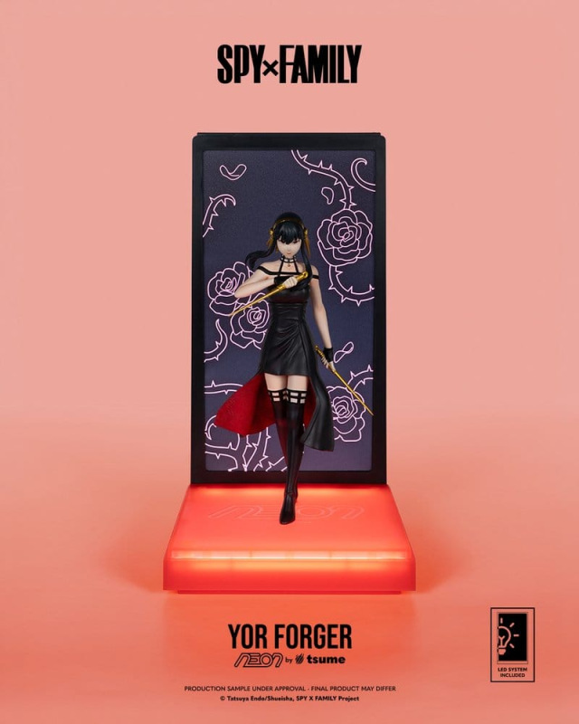 Spy x Family Neon Figure 1/9 Yor Forger 20 cm 2