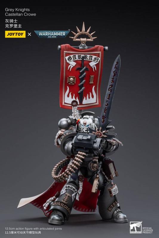 Warhammer 40k: Grey Knights Castellan Crowe 1/18 Action Figure - Joy Toy (CN)