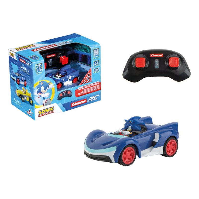 Sonic the Hedgehog RC remote-controlled Car 1/43 2.4GHz Mini Sonic 1
